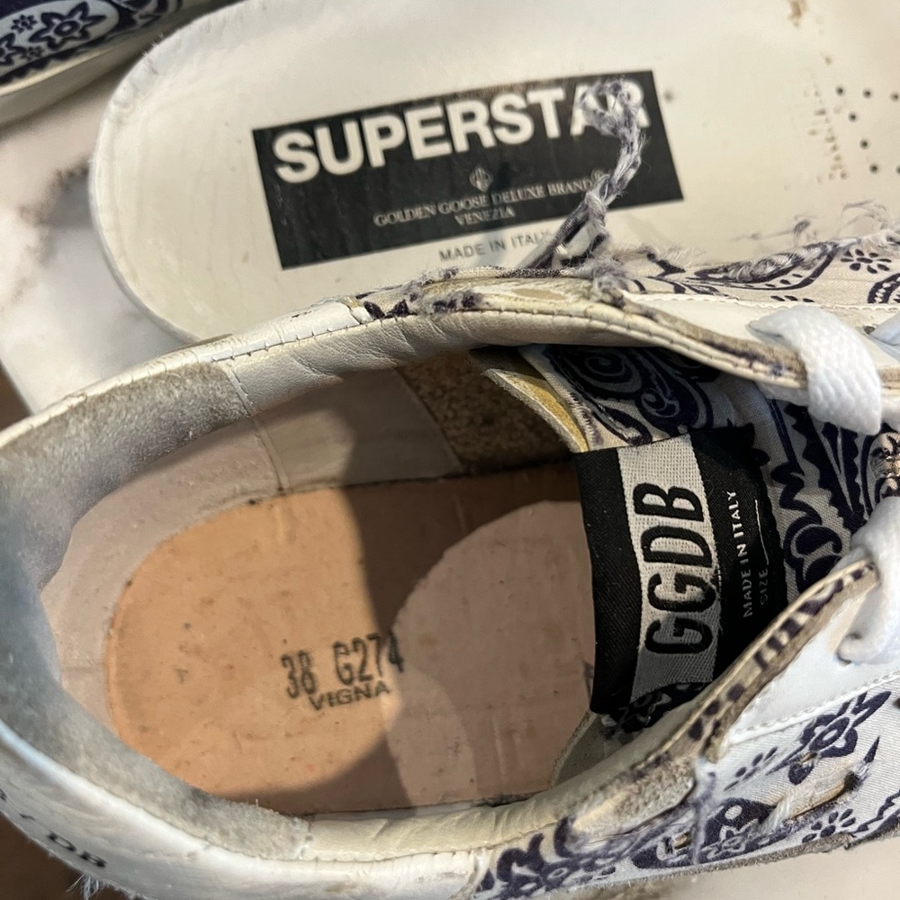 Authentic Golden Goose Sneakers Size 38 - Picture 7 of 7